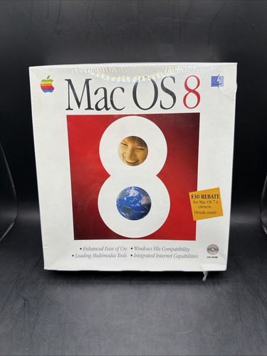 Apple mac sealed cd rom - 8.1, cd-rom