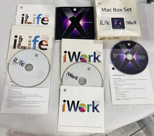 Vintage apple mac box set - box,